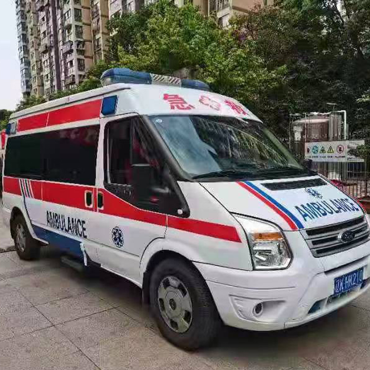 玉屏长途救护车护送病人返乡
